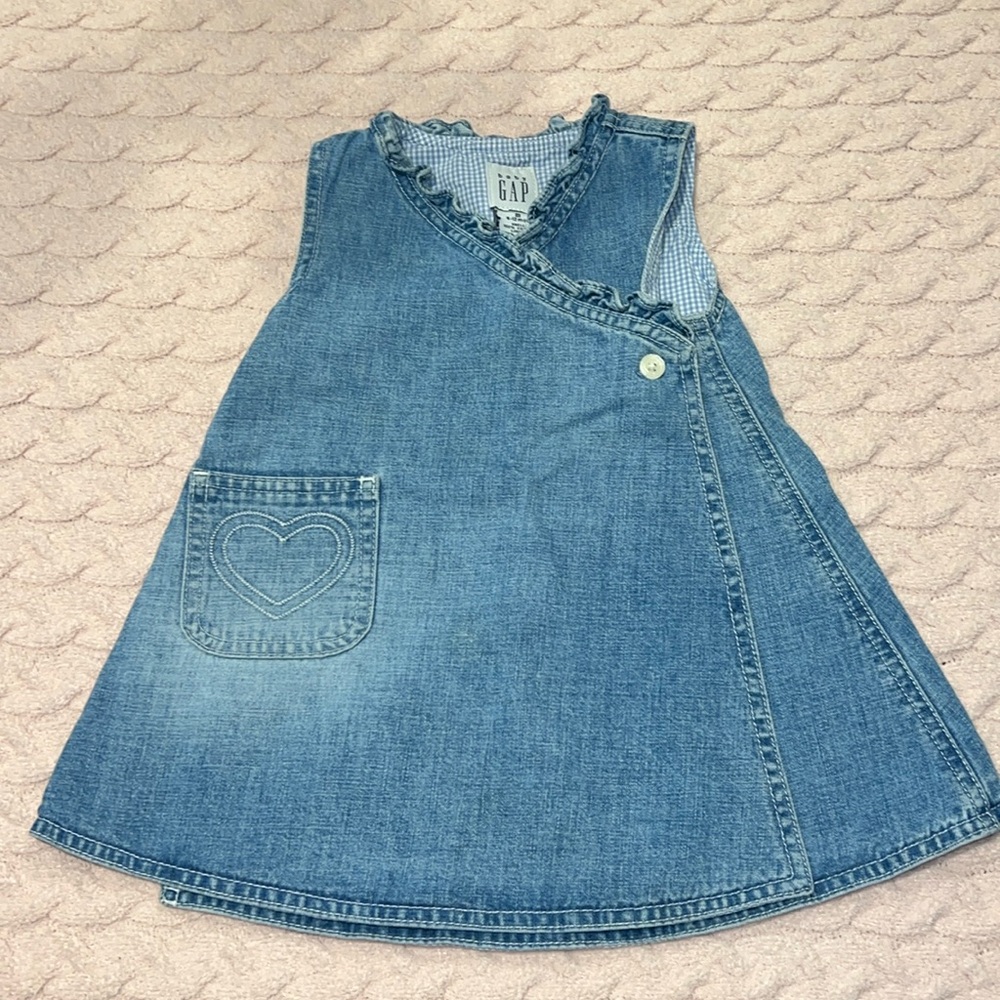 GAP Blue Denim Kids Dress